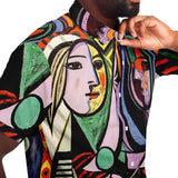 Galartsy Picasso Girl before a Mirror  BUTTONED SHIRT, view 6