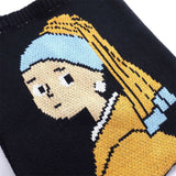 Galartsy Girl with a Pearl Earring knitted tote bag, view 2