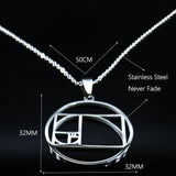 Galartsy golden ratio fibonacci inspired necklace, view 3