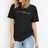 Galartsy Grab the Monet & let's Gogh T-shirt, view 4
