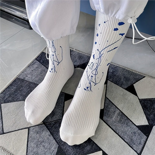 Galartsy Abstract Mid Tube Socks