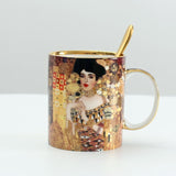 Galartsy Gustave Klimt Coffee Cup With Spoon, view 5