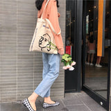 Galartsy Henri matisse woman face tote bag, view 5