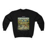Galartsy Hieronymus Bosch The Garden of Earthly Delights Sweatshirt, view 2