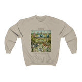 Galartsy Hieronymus Bosch The Garden of Earthly Delights Sweatshirt, view 3