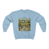 Galartsy Hieronymus Bosch The Garden of Earthly Delights Sweatshirt, view 6