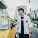 Galartsy Hokusai inspired Kimono Streetwear, view 3