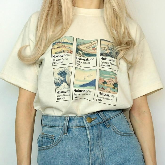 Galartsy Hokusai Paintings T-Shirt