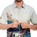 Galartsy Hokusai Sarumaru Dayu BUTTONED SHIRT, view 3