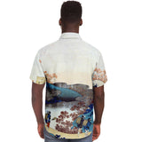 Galartsy Hokusai Sarumaru Dayu BUTTONED SHIRT, view 5