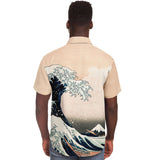 Galartsy Hokusai The Great Wave off Kanagawa BUTTONED SHIRT, view 5