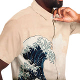 Galartsy Hokusai The Great Wave off Kanagawa BUTTONED SHIRT, view 6