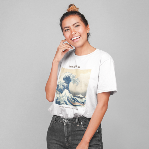 Galartsy Hokusai The Great Wave off Kanagawa T-shirt