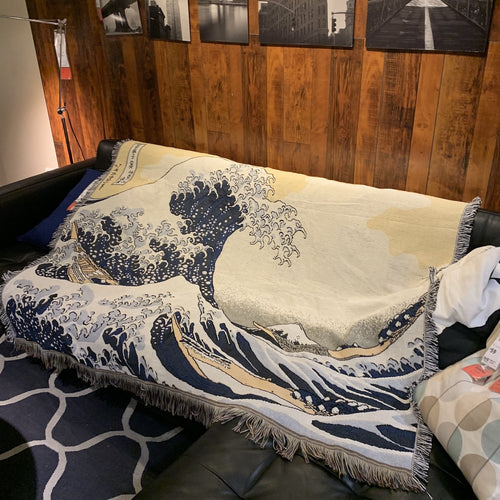 Galartsy Hokusai wave Blanket