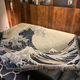 Galartsy Hokusai wave Blanket, view 4