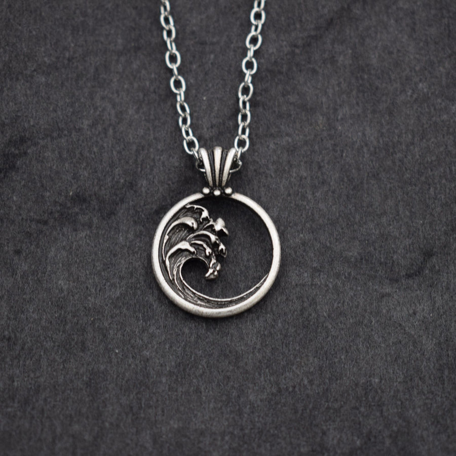 Galartsy Hokusai Wave Necklace