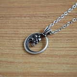 Galartsy Hokusai Wave Necklace, view 2