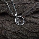 Galartsy Hokusai Wave Necklace, view 4