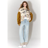 Galartsy Horse & Pine Velvet Jacket, view 2