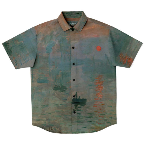 Galartsy Monet Impression, Sunrise BUTTONED SHIRT