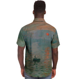 Galartsy Monet Impression, Sunrise BUTTONED SHIRT, view 5
