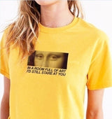 Galartsy In a room full of art, I'd still stare at you T-shirt, view 3