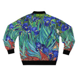 Galartsy Irises Bomber Jacket, view 2