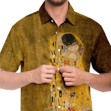 Galartsy Klimt The Kiss BUTTONED SHIRT, view 3