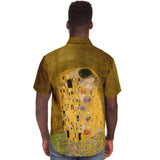 Galartsy Klimt The Kiss BUTTONED SHIRT, view 5