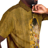 Galartsy Klimt The Kiss BUTTONED SHIRT, view 6