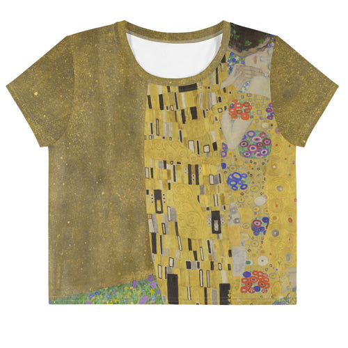 Galartsy Klimt The Kiss Crop top