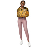 Galartsy Klimt The Kiss cropped windbreaker, view 3