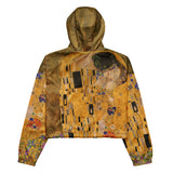 Galartsy Klimt The Kiss cropped windbreaker, view 5