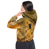Galartsy Klimt The Kiss cropped windbreaker, view 6
