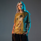 Galartsy Klimt The Kiss unisex sports jersey, view 3