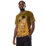 Galartsy Klimt The Kiss unisex sports jersey, view 4
