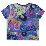 Galartsy Klimt the maiden crop top, view 2
