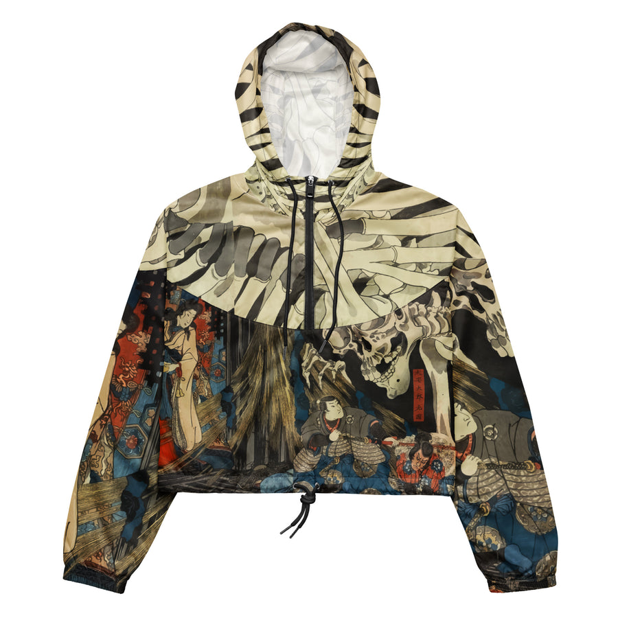 Galartsy kuniyoshi cropped windbreaker