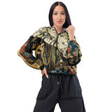 Galartsy kuniyoshi cropped windbreaker, view 4