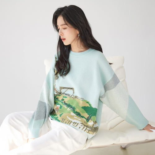 Galartsy Le Moulin de la Galette Van Gogh Sweater