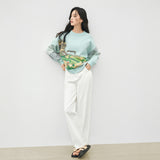 Galartsy Le Moulin de la Galette Van Gogh Sweater, view 2