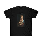 Galartsy Leonardo da Vinci Lady with an Ermin T-shirt, view 2