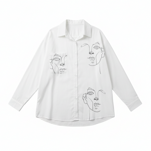 Galartsy Line art faces Shirt