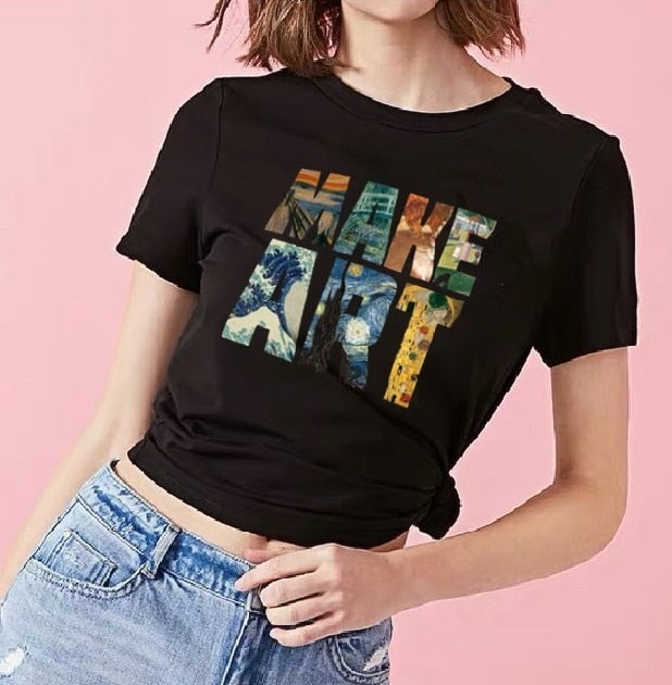 Galartsy MAKE ART T-shirt