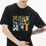 Galartsy MAKE ART T-shirt, view 2