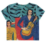 Galartsy Matisse music crop top, view 2