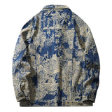 Galartsy Scenic Jacquard Denim Jacket, view 2