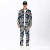 Galartsy Scenic Jacquard Denim Jacket, view 4