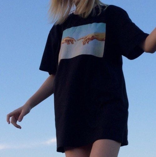Galartsy Michelangelo Black T-shirt