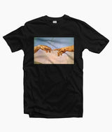 Galartsy Michelangelo Black T-shirt, view 2